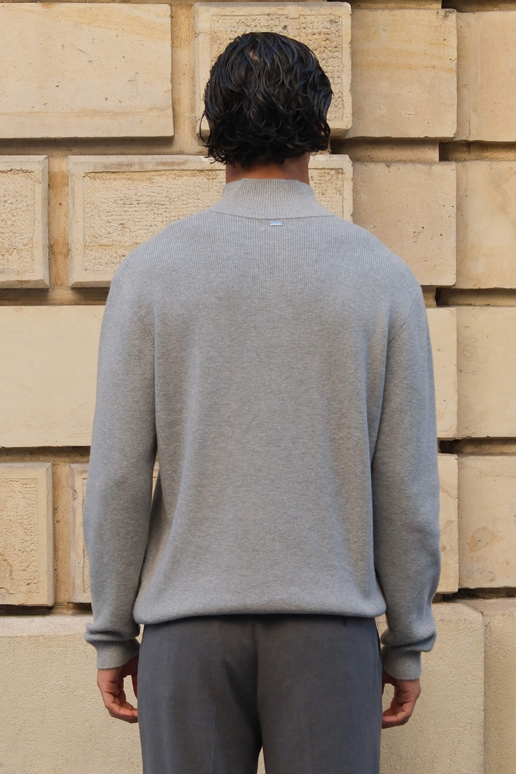 Armada Half Zip - Gray Melange