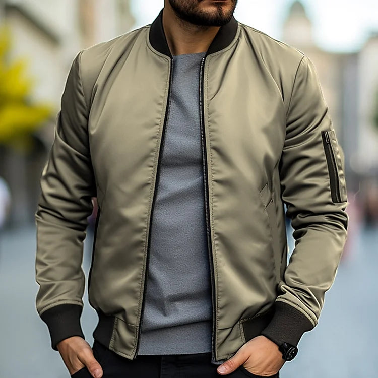 Liam - Stylish Bomber Jacket