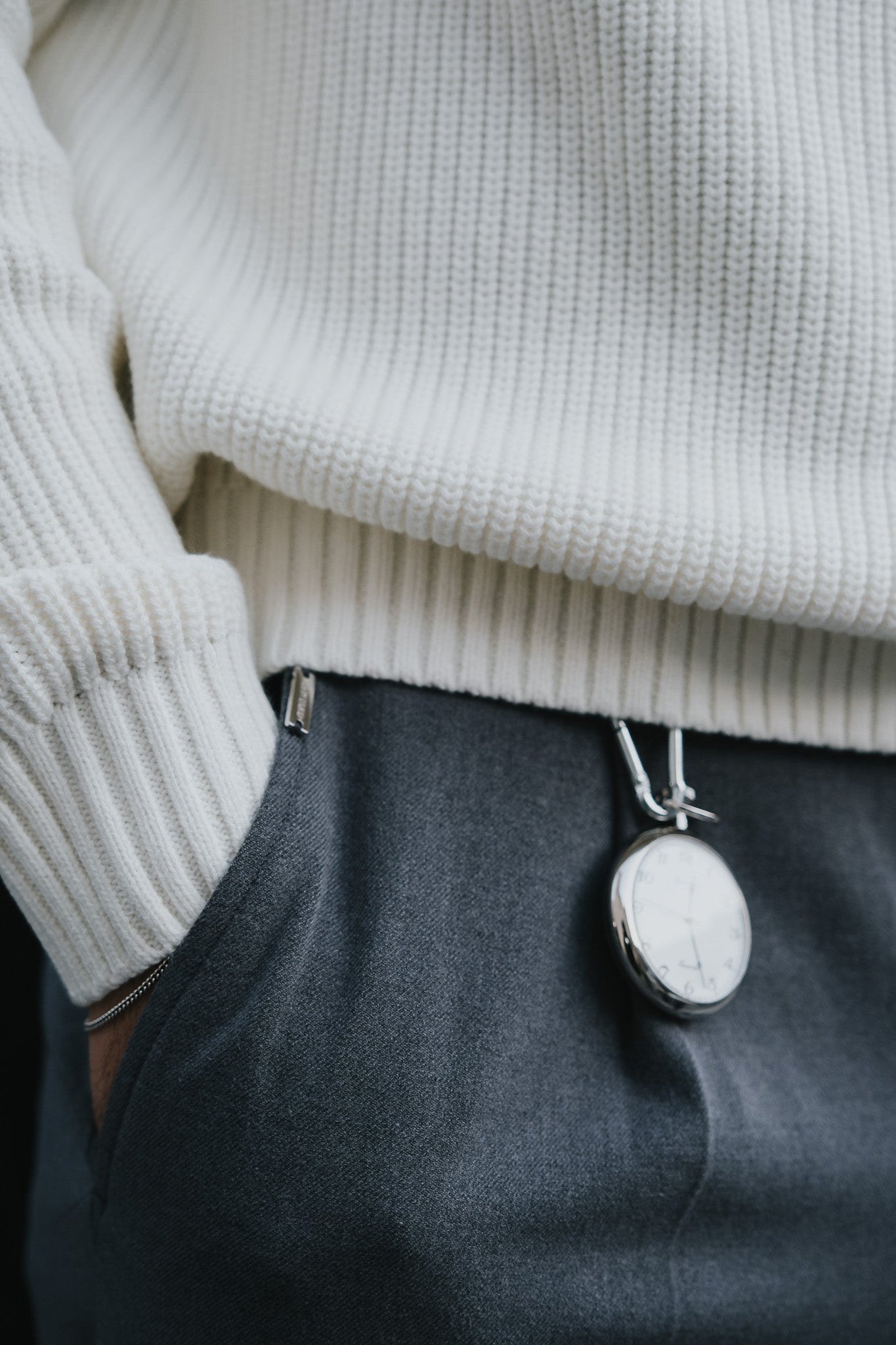 Harbour Half-Zip - Ecru