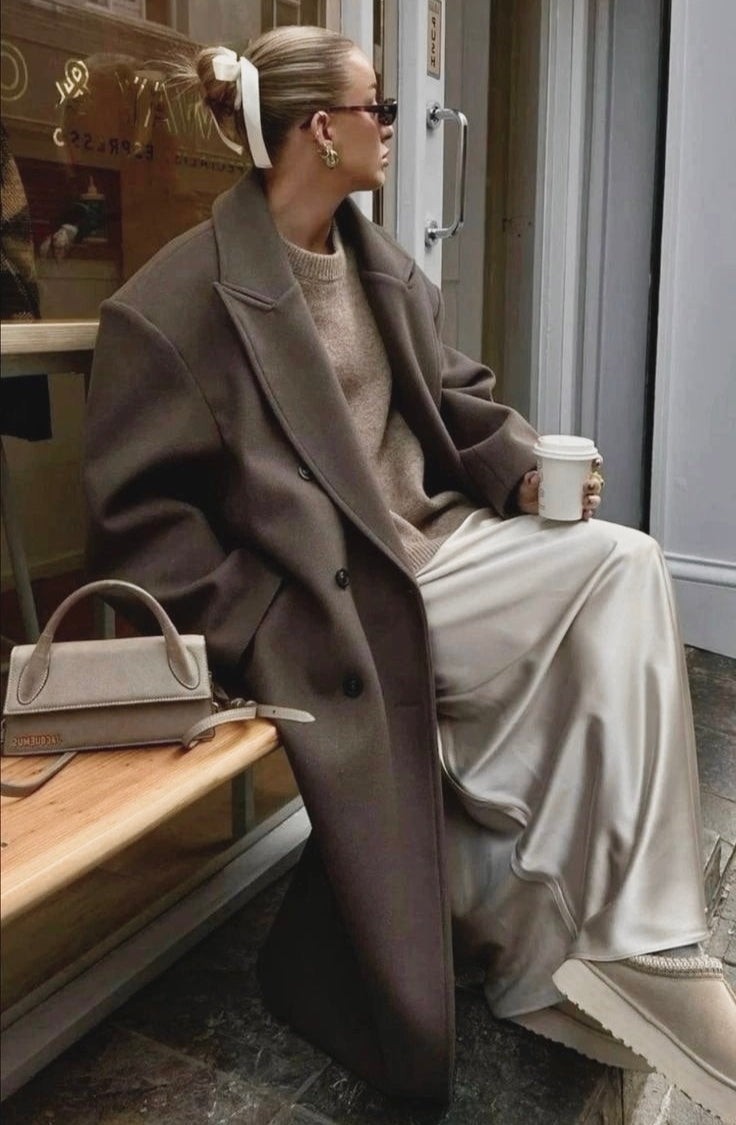 Juna | Long oversized coat
