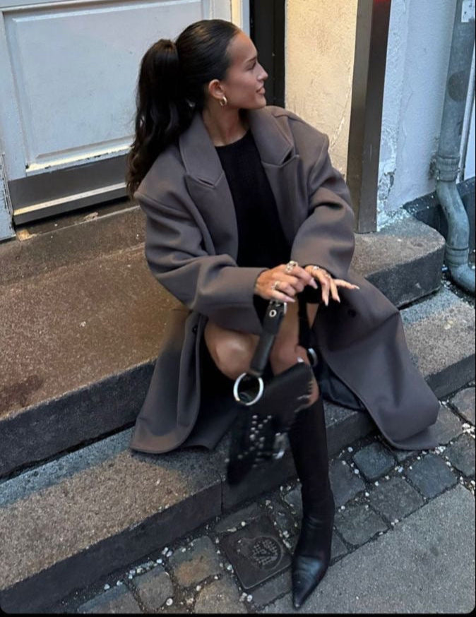 Juna | Long oversized coat