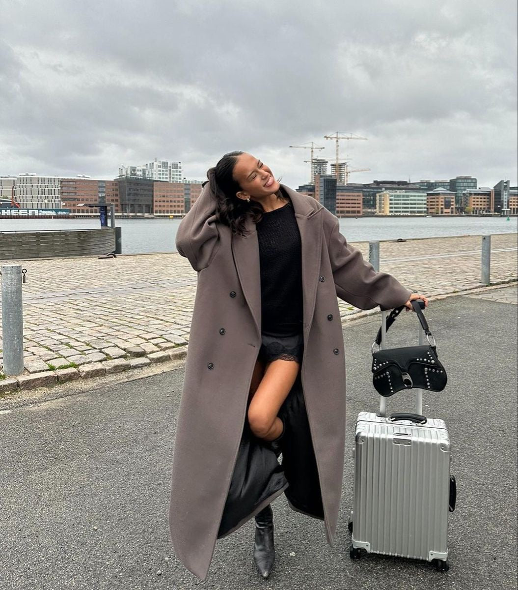 Juna | Long oversized coat