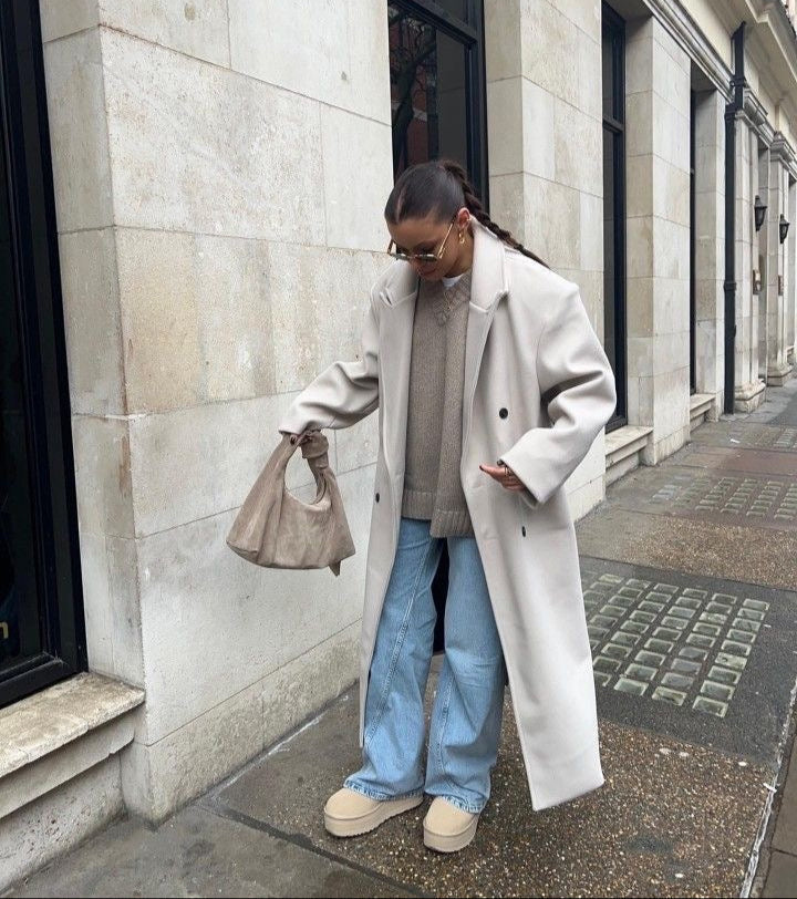 Juna | Long oversized coat