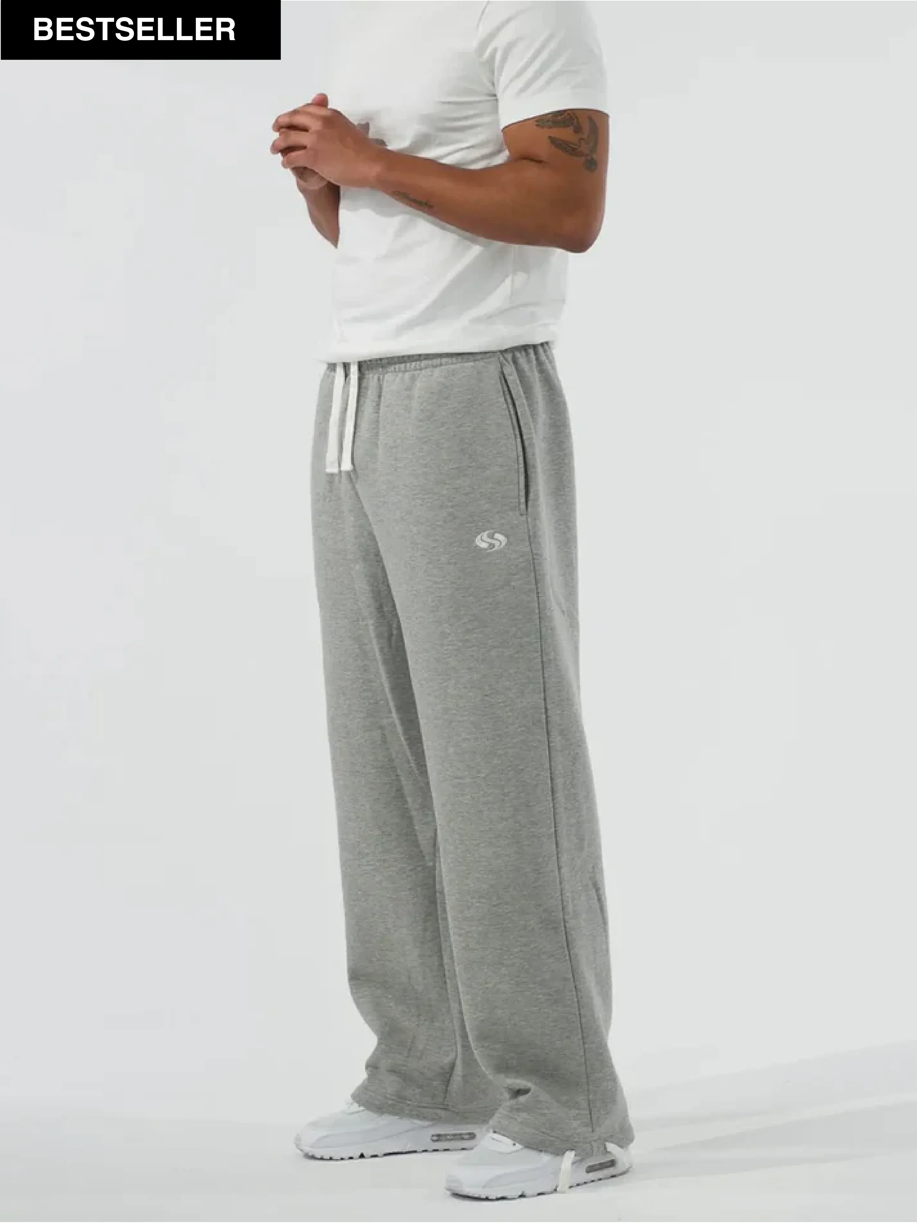 Soft Baggy Grey Tracksuit