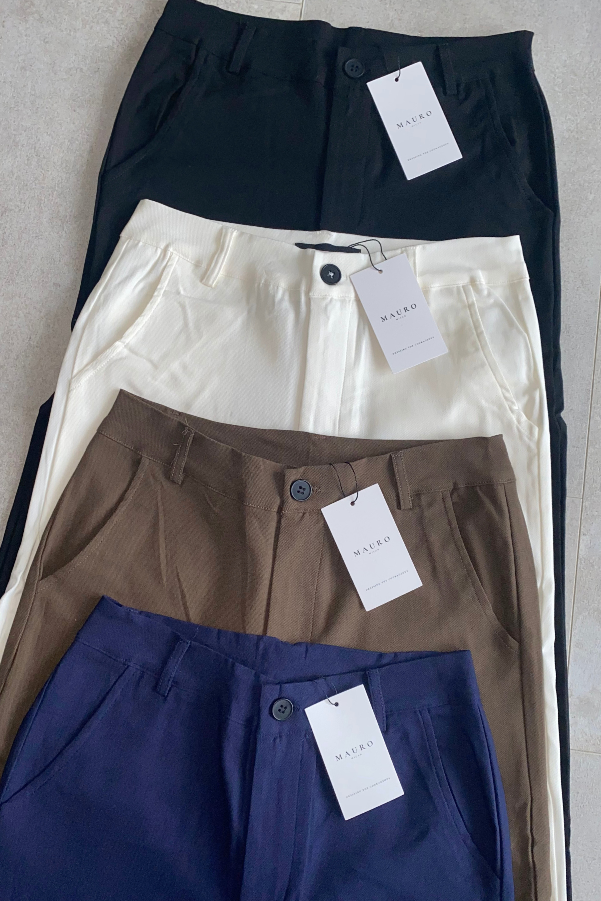 ICON | Stretch Trousers - Black