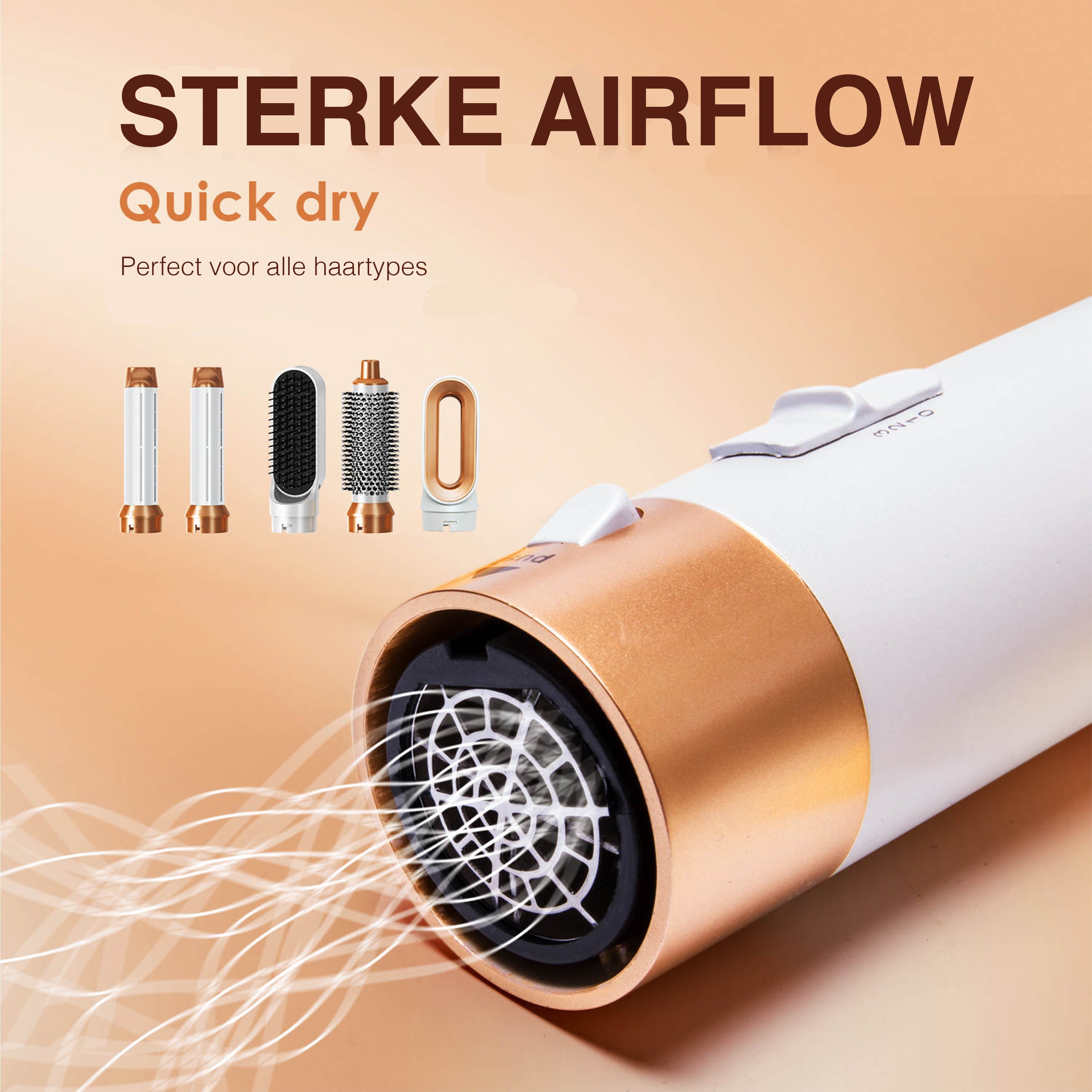 Blow Out Airstyler 5 in 1 - White/Gold Edition