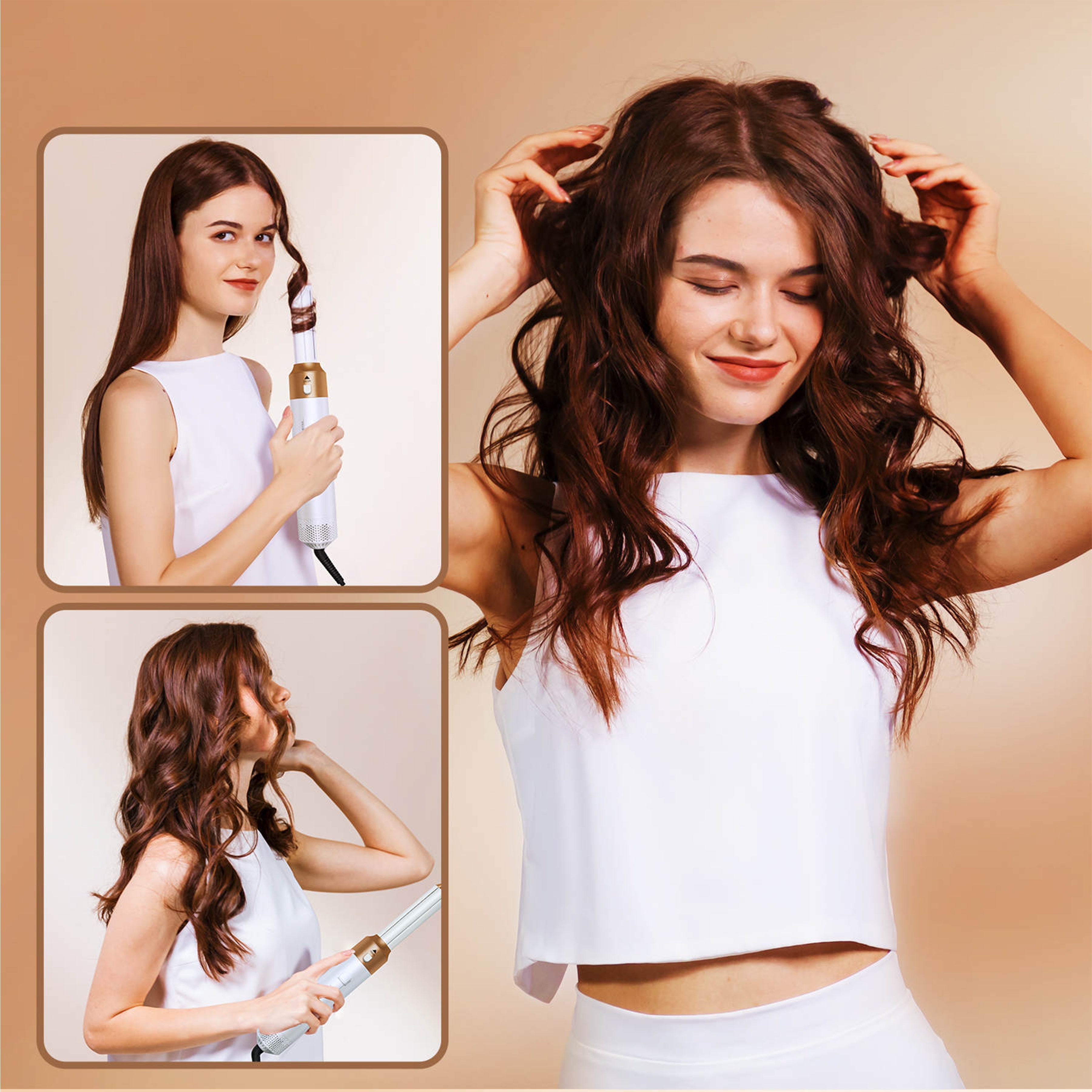 Blow Out Airstyler 5 in 1 - White/Gold Edition