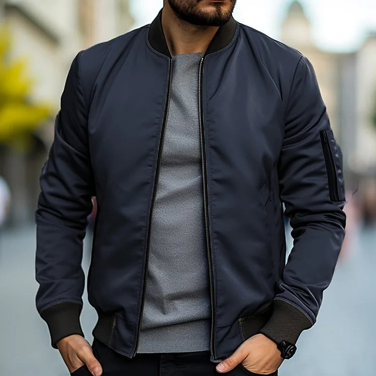 Liam - Stylish Bomber Jacket 