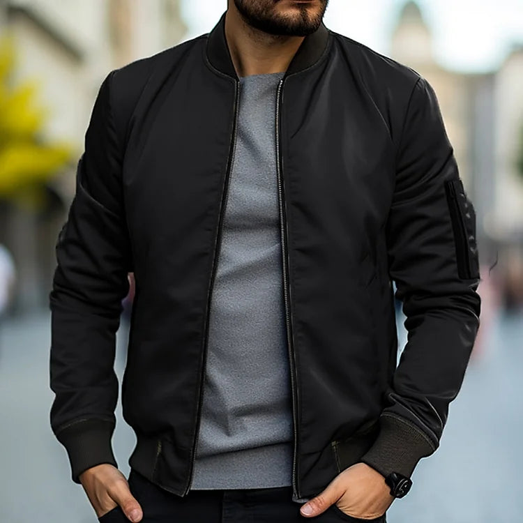 Liam - Stylish Bomber Jacket 