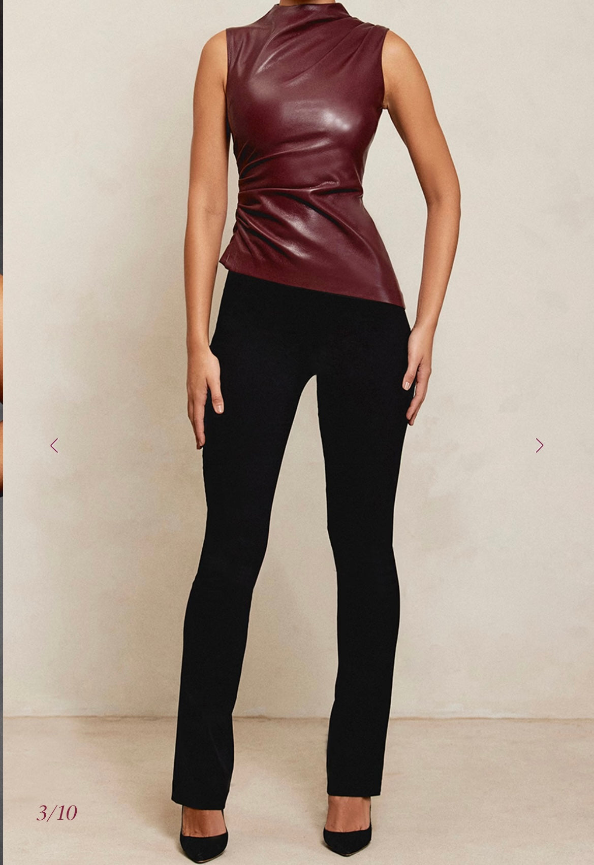 ICON | Leather Top