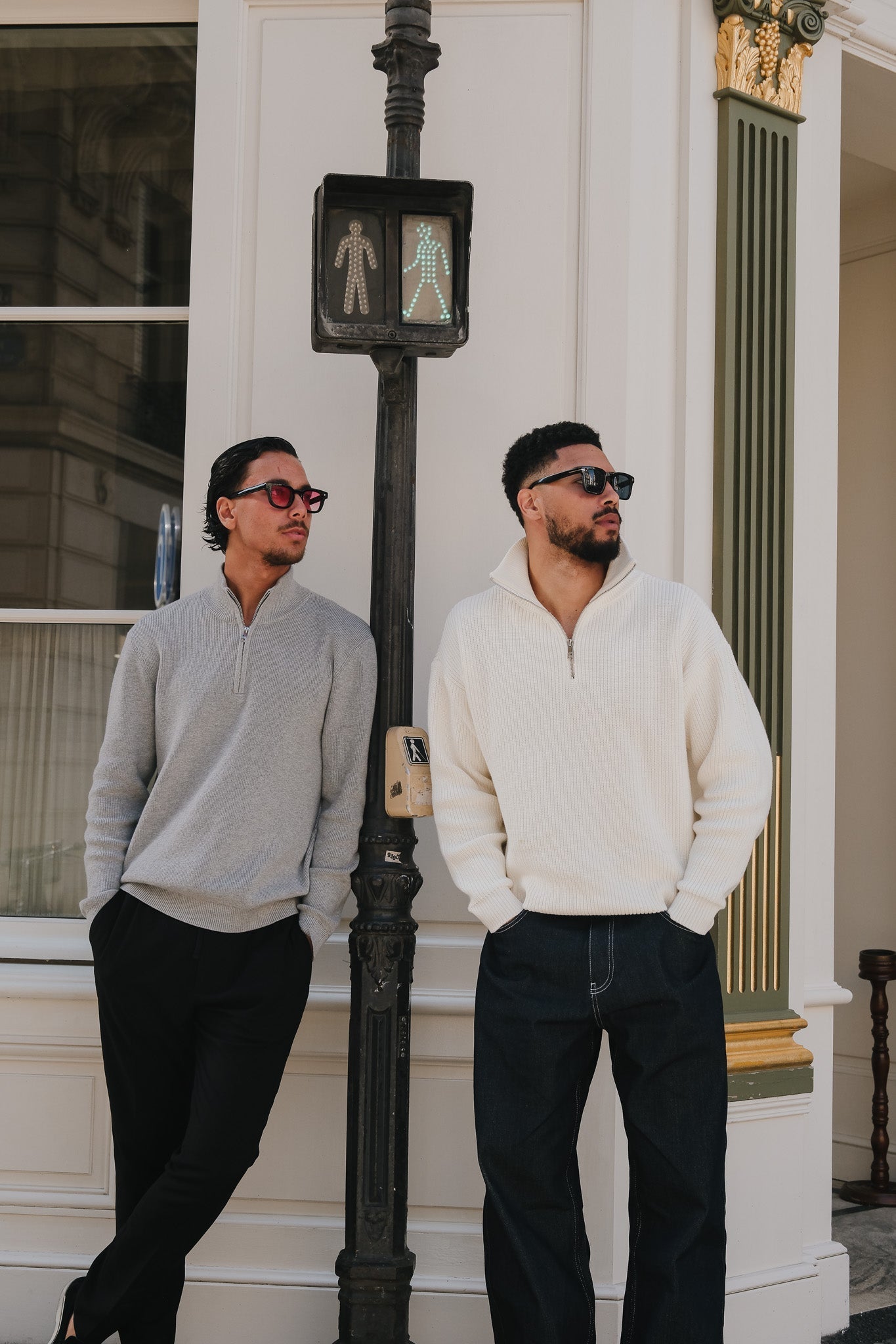 Armada Half Zip - Gray Melange