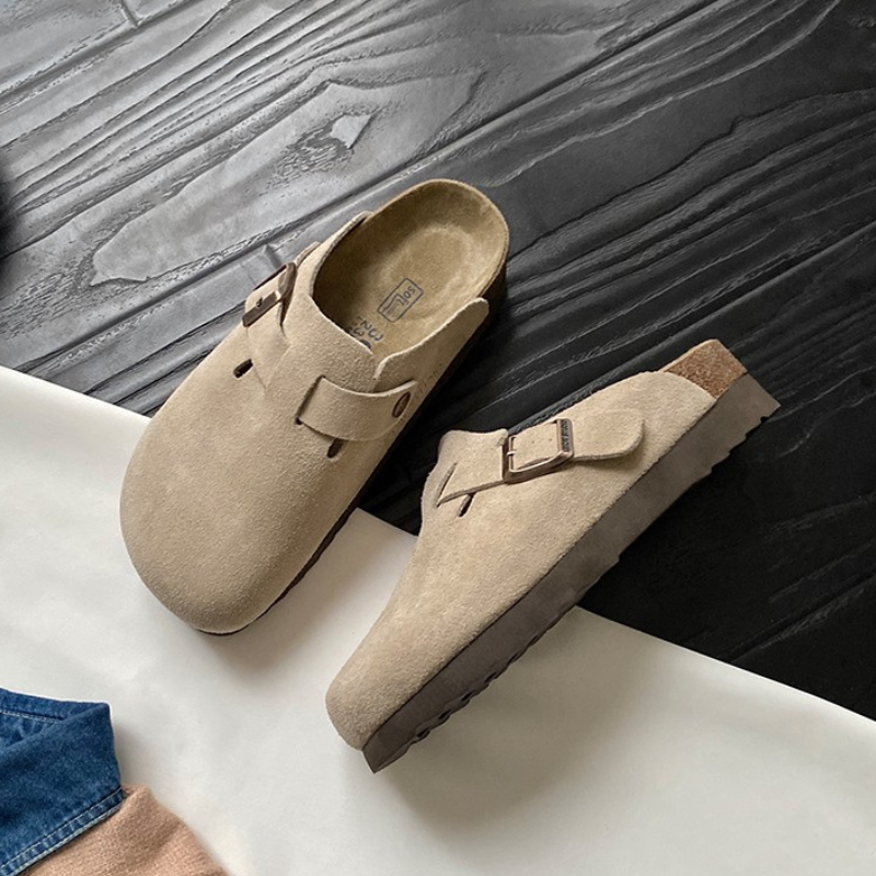 Premium Leather Unisex Sandals Slippers