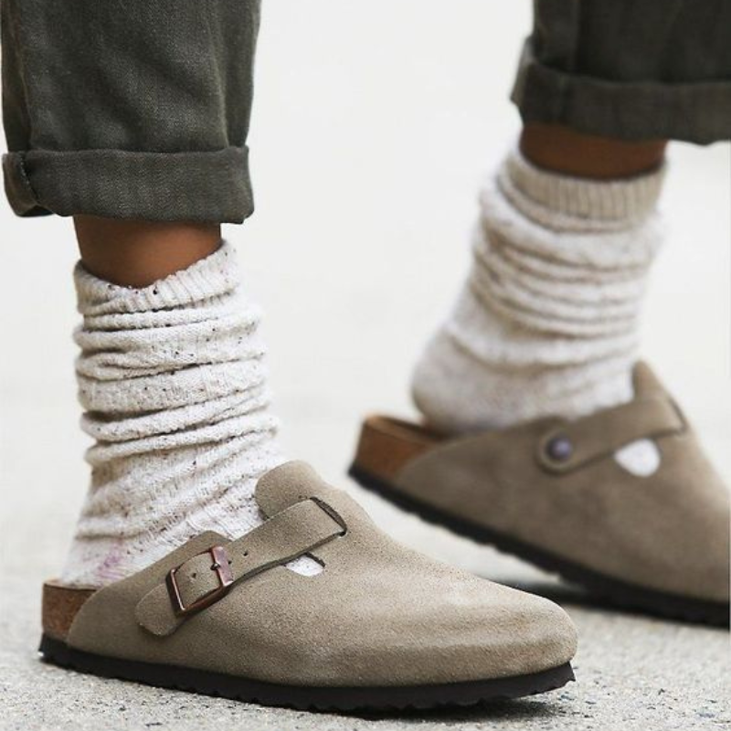 Premium Leather Unisex Sandals Slippers