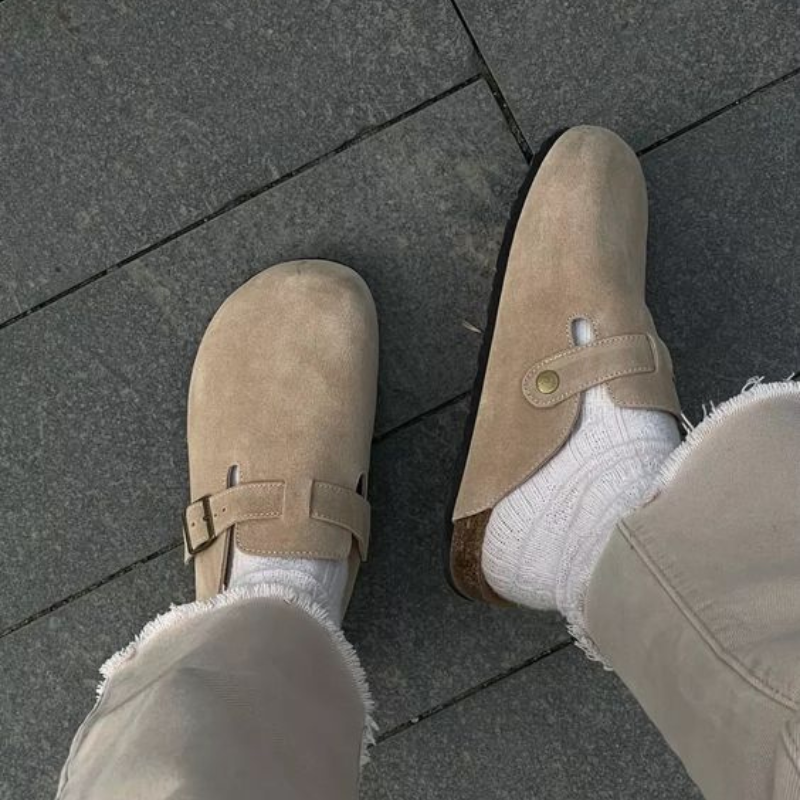 Premium Leather Unisex Sandals Slippers